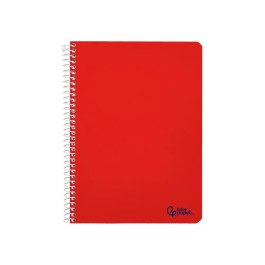 Liderpapel Cuaderno Espiral A5 Smart Tapa Blanda 80 Hojas 75gr Cuadro 3mm Margen Colores Surtidos