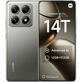 Xiaomi 14T Pro 14T P 12-256 GY, 12GB/256GB, Pantalla 6.67" AMOLED 144Hz, Cámara Leica, Dimensity 9300+, Carga 120W, 5G, IP68, Gris Titanio Precio: 524.98999993. SKU: B1626JCCJM