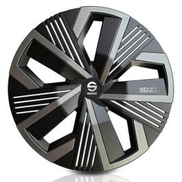 Tapacubos Nagoya Bicolor 15" Negro - Gris 4 Piezas Cs1 SPC1522BKGR Tapacubos Nagoya Bicolor 15" Negro - Gris 4 Piezas Cs1 SPC1522BKGR