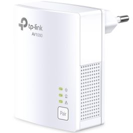 TP-Link TL-PA7017 KIT Adaptador Powerline PLC Gigabit Ethernet 1000 Mbps para Extender Red por Cable, Kit Doble, Blanco