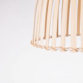 SKD-P80051 Lámpara Colgante Jacarei de Ratán Natural Estilo Boho-Chic - Casquillo E27 Compatible CCT/RGB