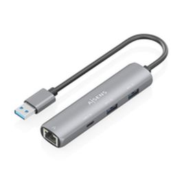 Hub USB Aisens ASUC-4P035-GR Gris