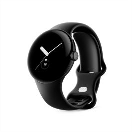 Google Pixel Watch Negro Mate 41mm Acero Inoxidable con Correa Activa Obsidiana