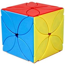 Moyu Cubo Rubik Meilong Clover 3x3 - Cubo de Rubik con giro en caras y centros escondidos