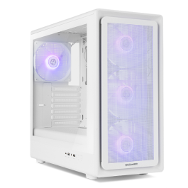 Nox NXHUMMERAEROWH Caja Gaming Semitorre Hummer AERO ARGB HYPERFLOW, Cristal Templado, Frontal Mesh, 4 Ventiladores, Blanca Precio: 86.49999963. SKU: B13R2VJP2M