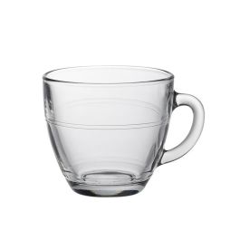 Duralex Set 6 Tazas con Asa Transparentes "Gigogne" Vidrio Templado 22 cl