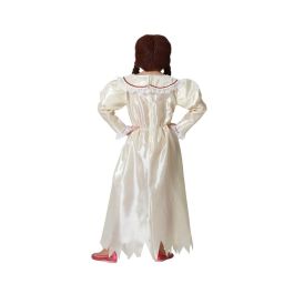Disfraz Muñeca Porcelana Niña 3-4 Años Halloween Blanco Disfraz Muñeca Porcelana Niña 3-4 Años Halloween Blanco