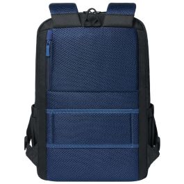 Rivacase 8435 Mochila para portátil 15.6-16" ECO Tegel Negro - Tela Poliéster Resistente al agua y rayones