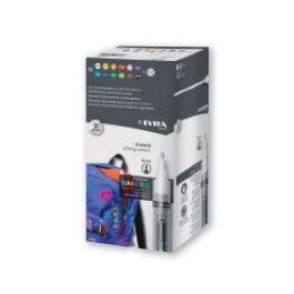 Marcador Permanente Lyra Graduate Mark All Conico 2,0 Mm. Surtido Estuche De 12