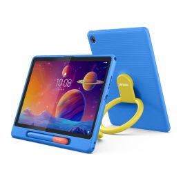 Lenovo ZG38C07051 Funda Play Suite de Silicona para Lenovo Tab, Material Plástico PU y Silicona, Color Azul