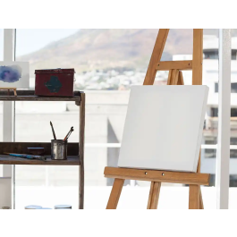 Liderpapel Lienzo de Algodón 100% Grapado Trasero 30x30 cm 280 g/m² para Óleo y Acrílico