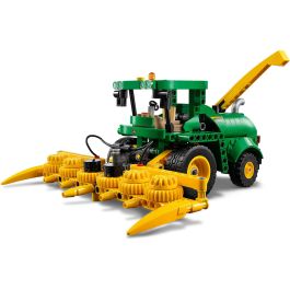 LEGO Technic 42168 John Deere 9700 Forage Harvester con dirección trasera y cabezales para maíz, juguete construcción +9 años