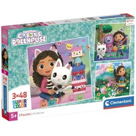 Clementoni Puzzle La Casa de Muñecas de Gabby 3x48 Piezas 21x20,5cm Precio: 9.78999989. SKU: B189DXQ3DZ