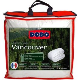 Dodo Edredón Vancouver cálido 400 gr/m², Relleno 100% poliéster, Funda 80% poliéster 20% algodón, Blanco 140x200 cm Precio: 36.49999969. SKU: S7105596