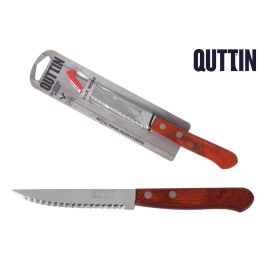 Quttin Cuchillo Bistec Sierra Packwood 10.5 cm - Ancho 4.4 cm, Alto 1.1 cm, Largo 23.7 cm (36 Unidades)