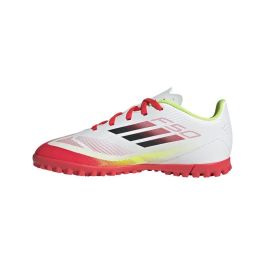 Botas de Fútbol para Niños Adidas F50 Club TF Blanco