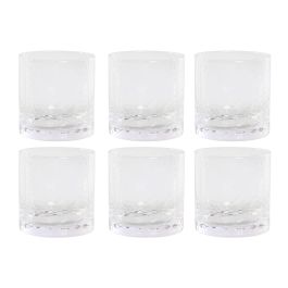 Vaso Basicos DKD Home Decor Transparente 8.4 x 9 x 8.4 cm Set de 6