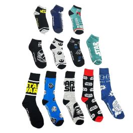 Cerdá Caja Regalo 12 Pares Calcetines Star Wars Talla 40-46