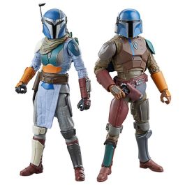 Hasbro Blister 2 Figuras Mandalorian & Shriek-Hawk Trainers The Mandalorian Star Wars 15cm