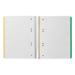 Cuaderno Espiral Liderpapel A5 Micro Witty Tapa Dura 120H 90 gr Horizontal 8 mm 5 Bandas 6 Taladros Colores Surtidos