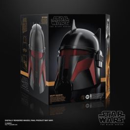 Casco electrónico premium Moff Gideon, con LED avanzados, artículo de cosplay, a partir de 14 años, Star Wars The Black Series Casco electrónico premium Moff Gideon, con LED avanzados, artículo de cosplay, a partir de 14 años, Star Wars The Black Series