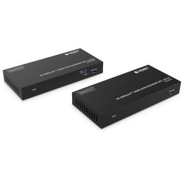 Digitus Extensor KVM HDMI 4K HDBaseT 150m con USB 1.1, Transmisor y Receptor, Resolución 3840x2160 @60Hz, Ancho de Banda 18 Gbit/s, Negro Precio: 277.88999997. SKU: B14TQG4QFS