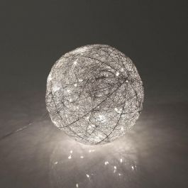 Bola de Navidad Versa Seda Hierro Ø 15 cm