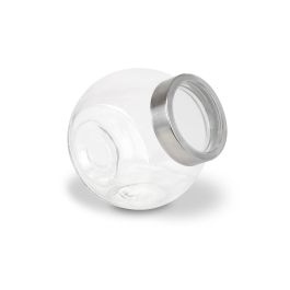 La Mediterranea Tarro Vidrio 2 Posiciones 1000 ml con dimensiones 10.1 cm ancho x 13.8 cm largo x 14 cm alto (12 Unidades)