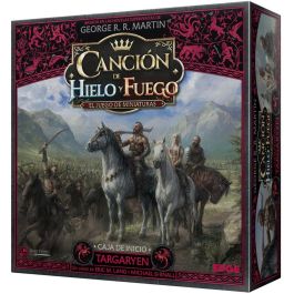 Asmodee EECMSI05 Juego de Miniaturas: Canción de Hielo y Fuego – Targaryen, Expansión de Batalla Estratégica