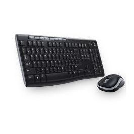 LOGITECH TECLADO + MOUSE MK270 optico wireless Negro Precio: 32.49999984. SKU: S0201550