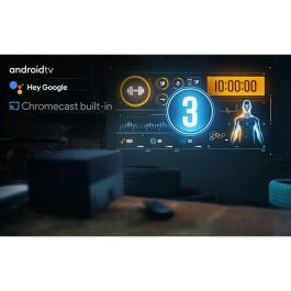 Epson Proyector Láser Full HD 1080p EF-12 Android TV HDMI USB Negro 1000 Lúmenes