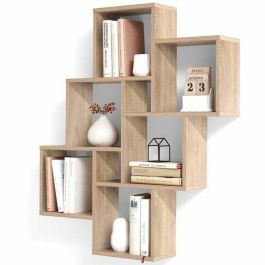 FMD FMD4029494116161 Estante de Pared LAURIO 2 con Acabado Roble 81,2x94,3x15,7 cm - Hecho en Alemania Precio: 85.69000022. SKU: B19JJVA887