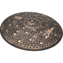 Zildjian Crash 18" S Dark Platillo de Batería Oscuro y Explosivo con Acabado Único y Sonido Rico y Complejo para Bateristas