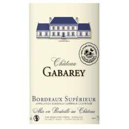 Château Gabarey 2019 Bordeaux Supérieur - Vino tinto de Burdeos Château Gabarey 2019 Bordeaux Supérieur - Vino tinto de Burdeos