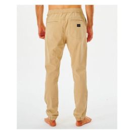 Pantalón Largo Deportivo Rip Curl Re Entry Jogger Beige Hombre
