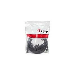 Equip Cable de Extensión Activo USB 3.2 Gen1 133348, 15 m, Negro, Tipo A Macho a Hembra, Transferencia hasta 5 Gbps, Plug & Play