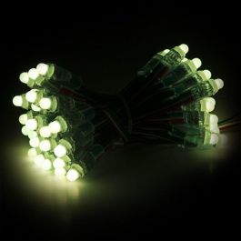 Epistar DE-PIX-12-RGB Pixel LED RGB 0.3W 6Lm 12mm 5V Módulo Individual Cadena 50 Unidades 50.000H