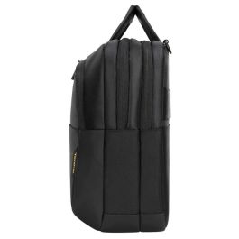 Targus Citygear Maletín Toploader Versátil Negro para Portátil y Tablet 12-14 pulgadas (35,6 cm) con Protección Dome y Asa Acolchada