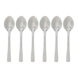 Secret Of Gourmet Pack 6 cucharas pequeñas moka inoxidable silver precision 9,5cm