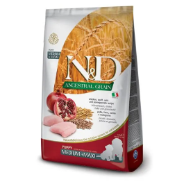 Farmina N&D Dog Puppy Ancestral Medium Maxi Pollo 12 kg - Alimento para cachorros de razas grandes Precio: 63.39168. SKU: B1ABBP44KH
