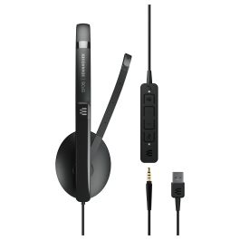 EPOS Adapt 135T USB II Auriculares Mono USB para Oficina/Centro de Llamadas, Diadema, Negro