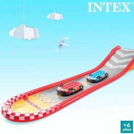 Pista hinchable deslizante racing fun 561x119x76 cm