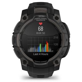 Garmin Instinct 3 AMOLED 45mm Negro Reloj Inteligente Deportivo GPS con Pantalla Táctil y Monitor de Frecuencia Cardíaca