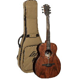 LAG Guitarra Acústica Travel Sauvage Natural Satinado Brankowood Eucalipto 600mm