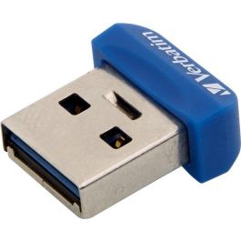 Verbatim Pendrive Nano Store'N'Stay 64 grb Super Speed Usb 3.0 Azul