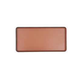 Bandeja Rectangular Bicolor Melamina Gio Bidasoa 24x11,5 cm (12 Unidades)