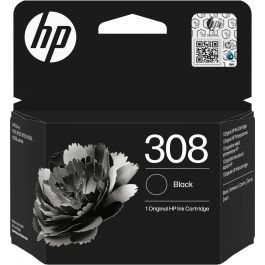 HP 308 Cartucho de Tinta Original Negra, Pigmento, Rendimiento Estándar, 160 Páginas Precio: 38.78999971. SKU: B17MZ9TSXF