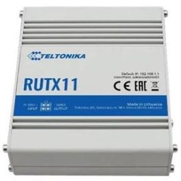 Teltonika RUTX11 Router Industrial LTE Cat6 Dual Band Wifi 5 GHz / 2.4 GHz Precio: 327.49999997. SKU: B1HL5GS4SN