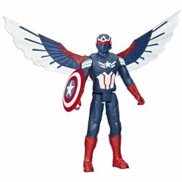 Figura Deluxe Capitán América Titan Hero F9301 Hasbro