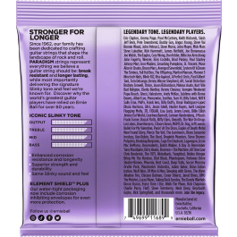 ERNIEBALL Paradigm Slinky Ultra 10-48 Juego de Cuerdas Eléctrica - Máxima Resistencia y Durabilidad